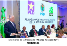 Violencia, falsedades y derrota anticipada de los partidos de Rescate RD