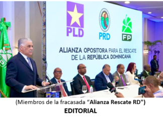 Violencia, falsedades y derrota anticipada de los partidos de Rescate RD