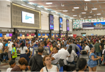 Caos en el AILA por un apagón de casi 9 horas