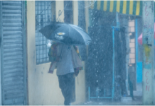 Onda tropical provoca muchas lluvias este jueves en República Dominicana