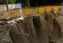 La lluvia no cesa; continuará todo el día con varias zonas inundadas por vaguada