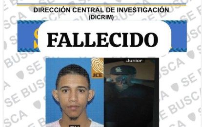 Policía mata a presunto delincuente apodado como «Maja Casquillo», en SDE