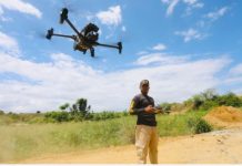 Drones de última generación patrullan y vigilan la frontera