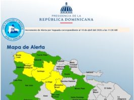 El Gran Santo Domingo más 17 provincias en alerta por vaguada este fin de semana