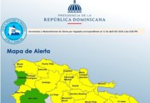 Unas 26 provincias en alerta amarilla por efectos de vaguada y sistema frontal