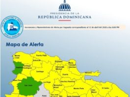 Unas 26 provincias en alerta amarilla por efectos de vaguada y sistema frontal