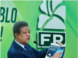 Leonel Fernández advierte FP podría protestar si reducen financiamiento a partidos políticos