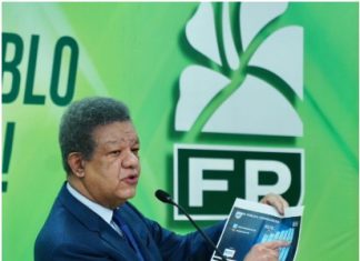 Leonel Fernández advierte FP podría protestar si reducen financiamiento a partidos políticos