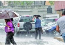 Vaguada y viento cálido provocarán lluvias y tronadas este viernes en varias provincias