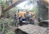 Medio Ambiente interviene zona del río Ocoa y desmonta equipos usados para extracción ilegal