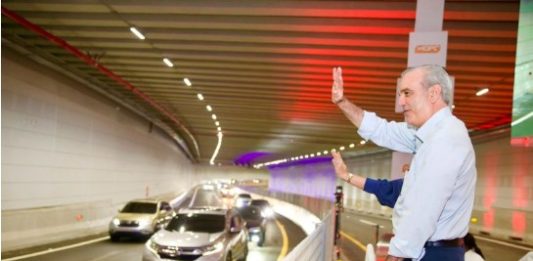 Gobierno inaugura el túnel de la Plaza de la Bandera para agilizar el tránsito hacia la región Sur