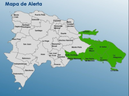 EL COE ELEVA A 11 LAS PROVINCIAS EN ALERTA VERDE ANTE EL PASO DE ONDA TROPICAL