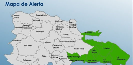 EL COE ELEVA A 11 LAS PROVINCIAS EN ALERTA VERDE ANTE EL PASO DE ONDA TROPICAL